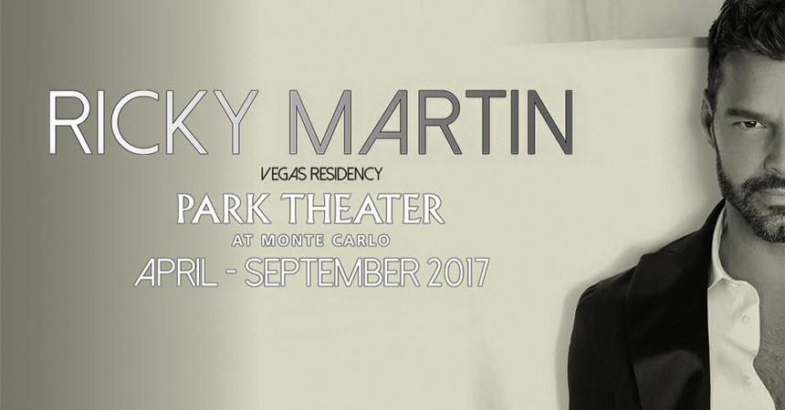 Ricky Martin anuncia su residencia en Las Vegas